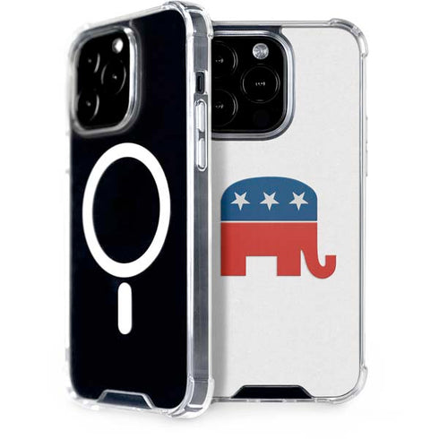 Republican Elephant iPhone 15 Pro MagSafe Case